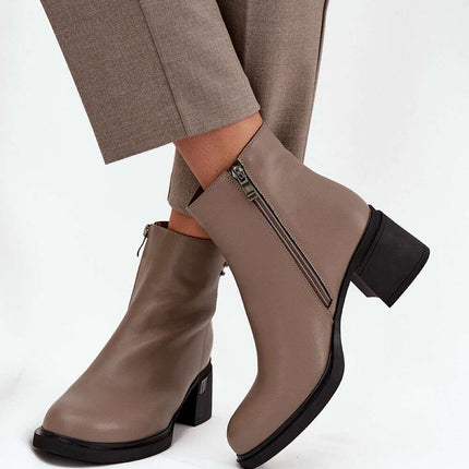 Heel boots model 217494 - Très Elite