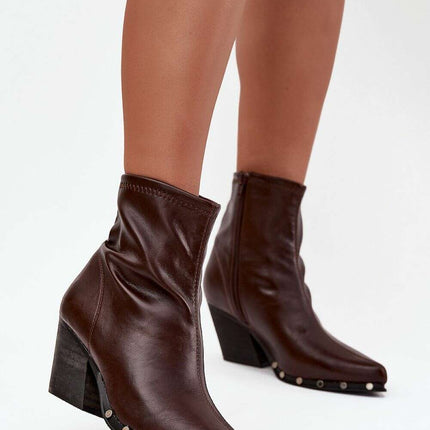 Heel boots model 217498 - Très Elite