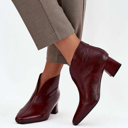 Heel boots model 217501 - Très Elite