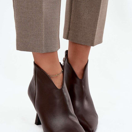 Heel boots model 217504 - Très Elite