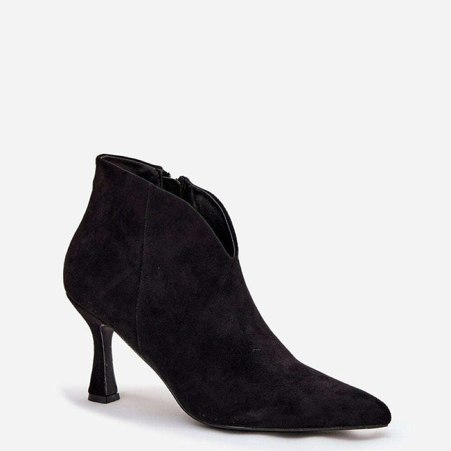 Heel boots model 217504