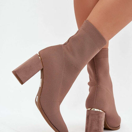 Heel boots model 217512 - Très Elite
