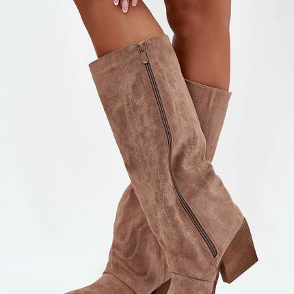 Heel boots model 217514 - Très Elite