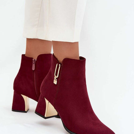 Heel boots model 217726 - Très Elite