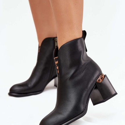 Heel boots model 217727 - Très Elite