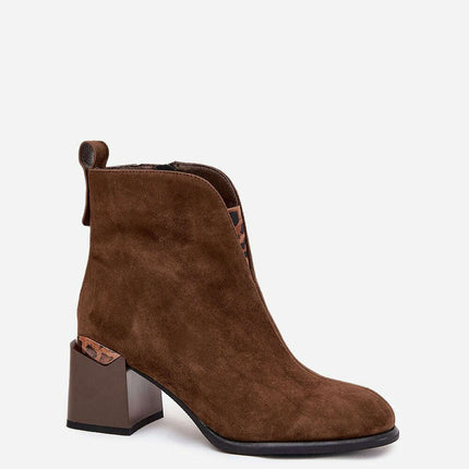 Heel boots model 217728 - Très Elite
