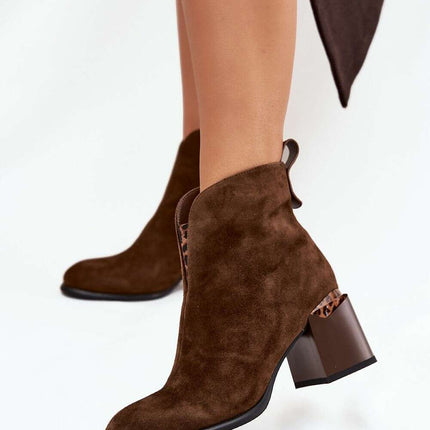 Heel boots model 217728 - Très Elite