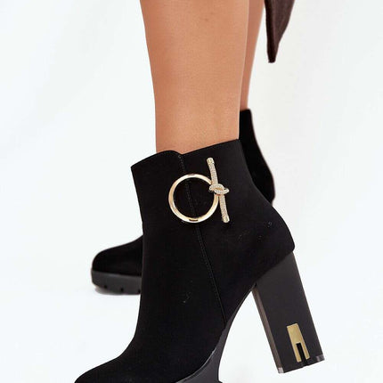 Heel boots model 217734 - Très Elite