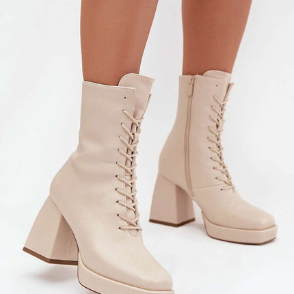 Heel boots model 217785 - Très Elite