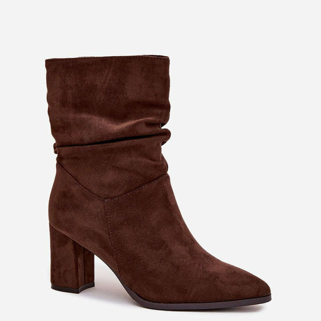 Heel boots model 217794