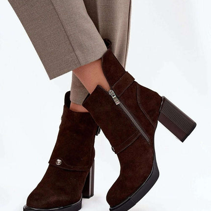 Heel boots model 217804 - Très Elite