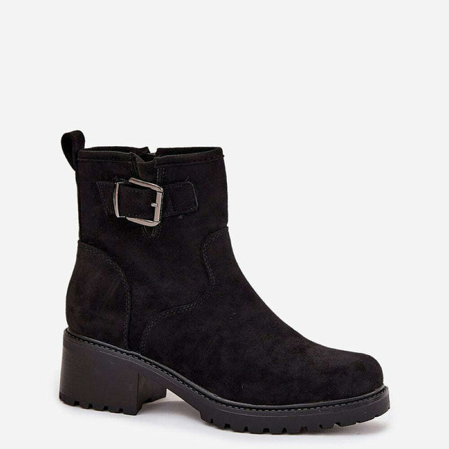 Heel boots model 217814