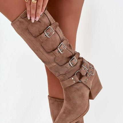 Heel boots model 217818 - Très Elite