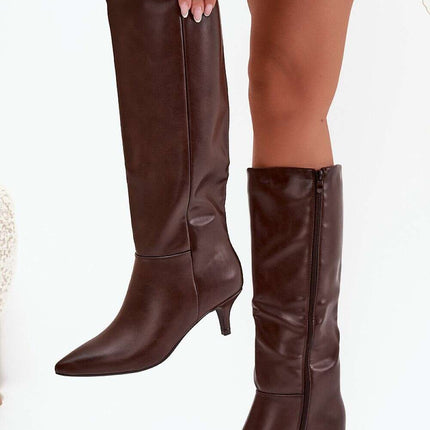 Heel boots model 217829 - Très Elite