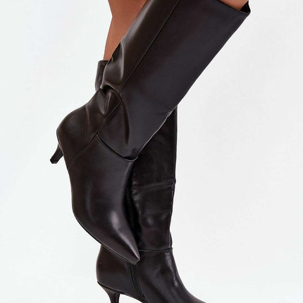 Heel boots model 217830 - Très Elite