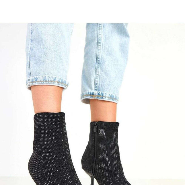Heel boots model 217896