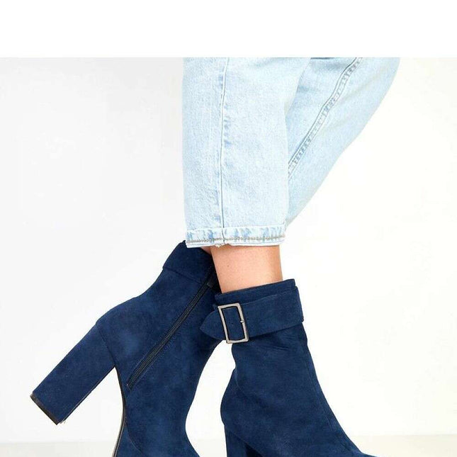 Heel boots model 217922