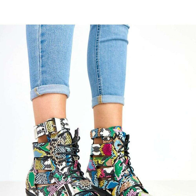 Heel boots model 217930