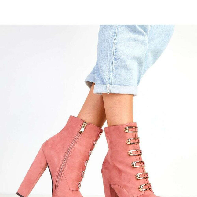 Heel boots model 217934