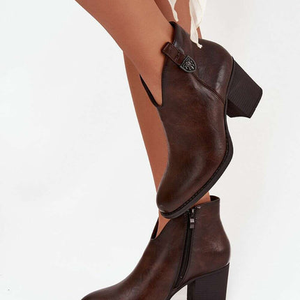 Heel boots model 218061 - Très Elite
