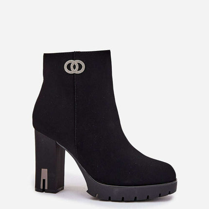 Heel boots model 218077 - Très Elite
