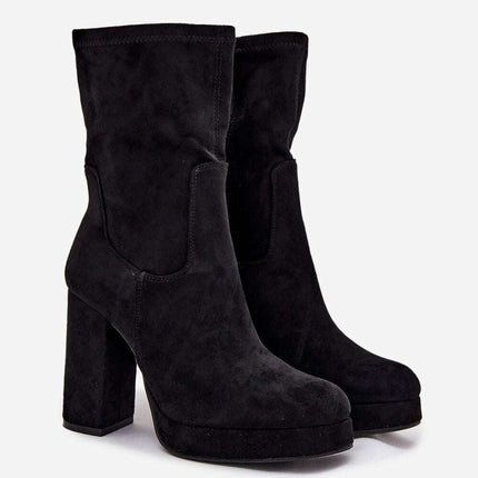 Heel boots model 218498 - Très Elite