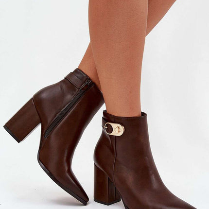 Heel boots model 218515 - Très Elite