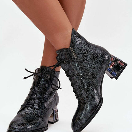 Heel boots model 218721 - Très Elite