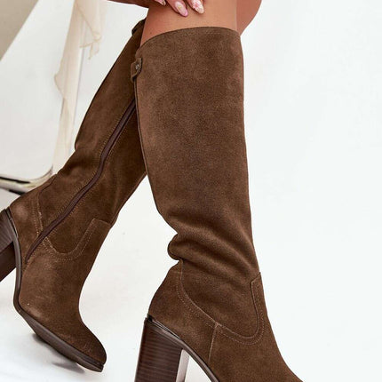 Heel boots model 218730 - Très Elite