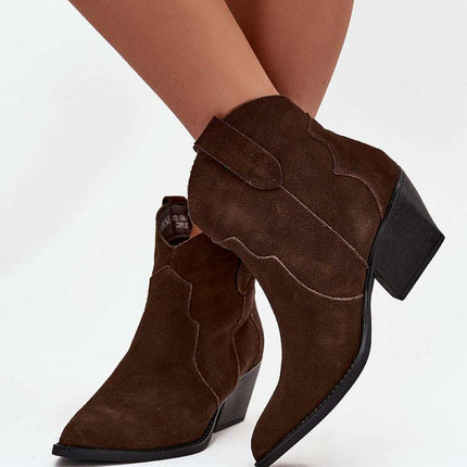 Heel boots model 219128 - Très Elite