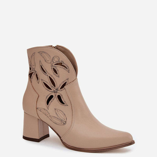 Heel boots model 219129- Très Elite- Très Elite