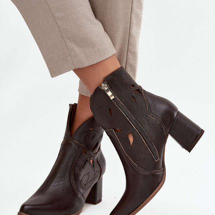 Heel boots model 219130 - Très Elite