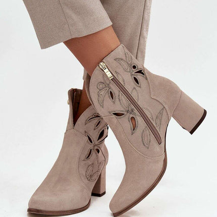 Heel boots model 219133 - Très Elite