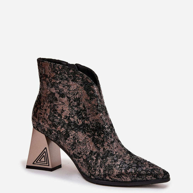 Heel boots model 219246 - Très Elite