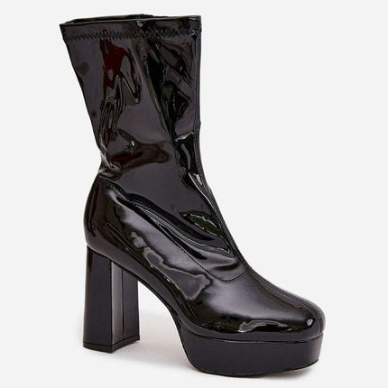 Heel boots model 219264 - Très Elite