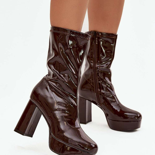 Heel boots model 219265 - Très Elite