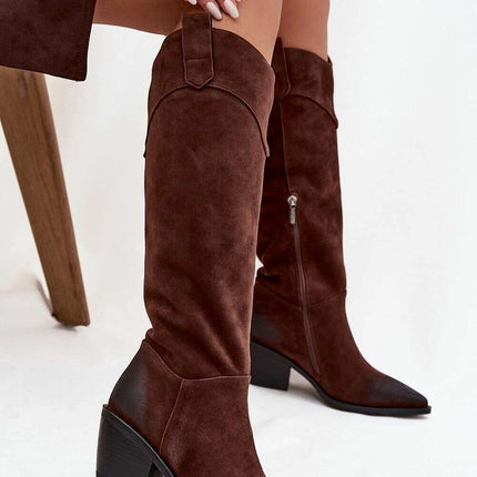 Heel boots model 219399 - Très Elite
