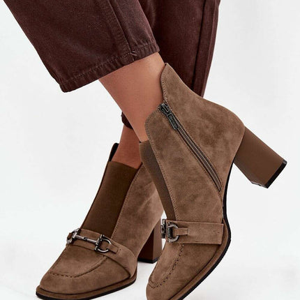 Heel boots model 219563 - Très Elite
