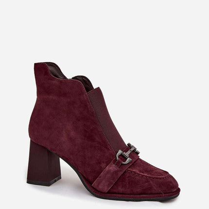 Heel boots model 219563 - Très Elite