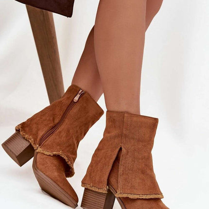 Heel boots model 219570 - Très Elite