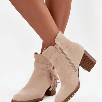 Heel boots model 219572 - Très Elite