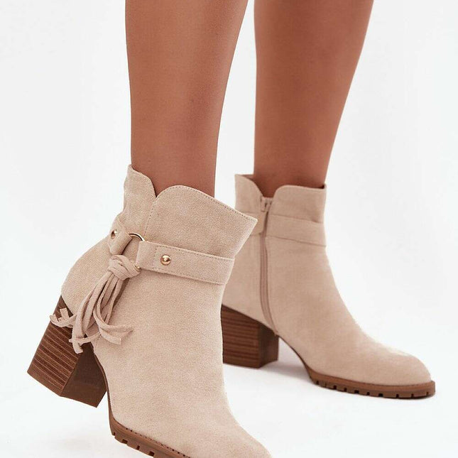 Heel boots model 219572 - Très Elite
