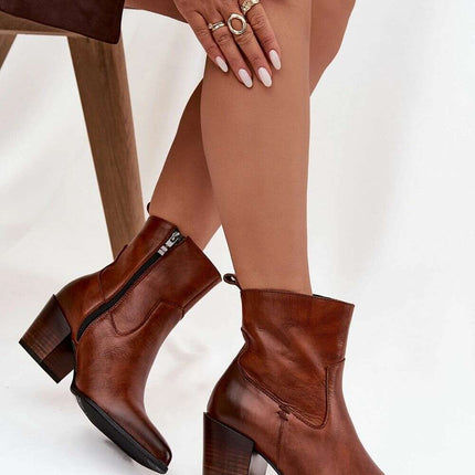 Heel boots model 219575 - Très Elite