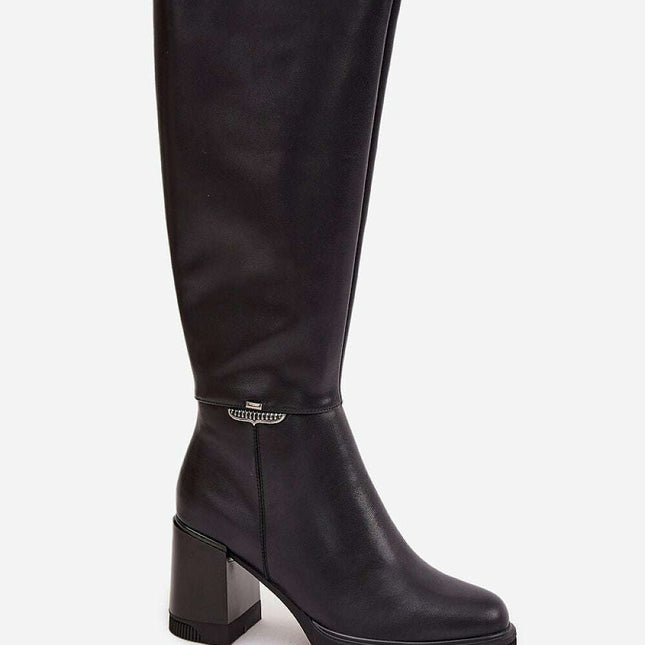 Heel boots model 219586 - Très Elite