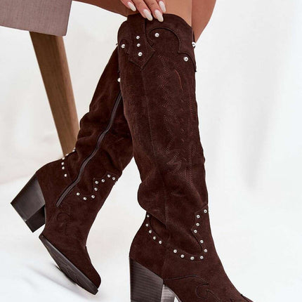 Heel boots model 219860 - Très Elite