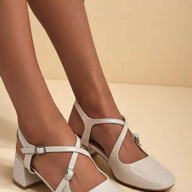 Heel pumps model 216270