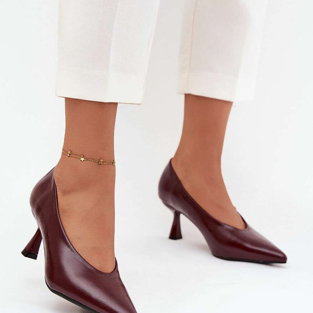 Heel pumps model 217850