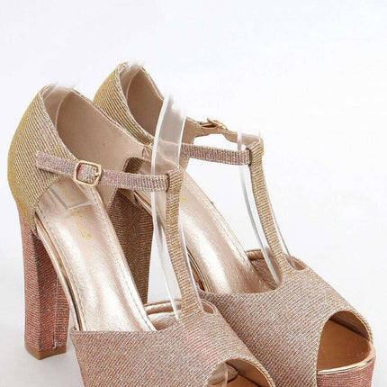 Heel sandals model 166925