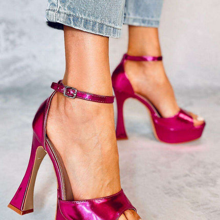 Heel sandals model 180737