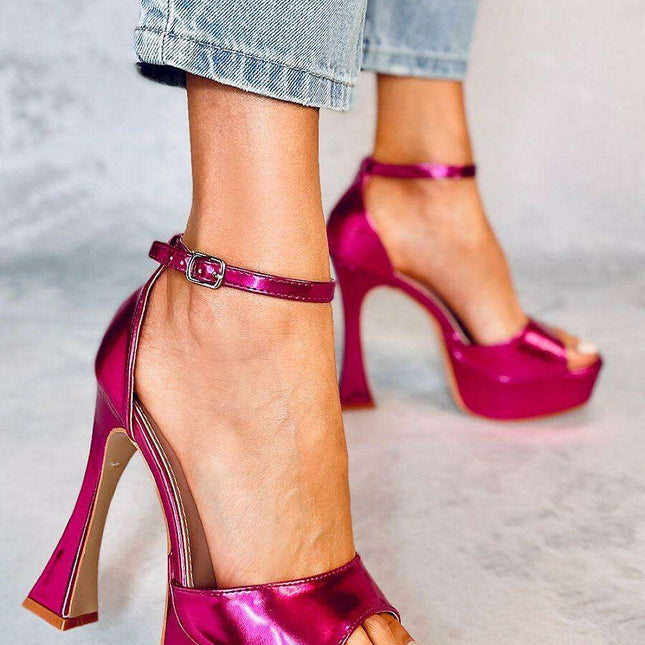 Heel sandals model 180737